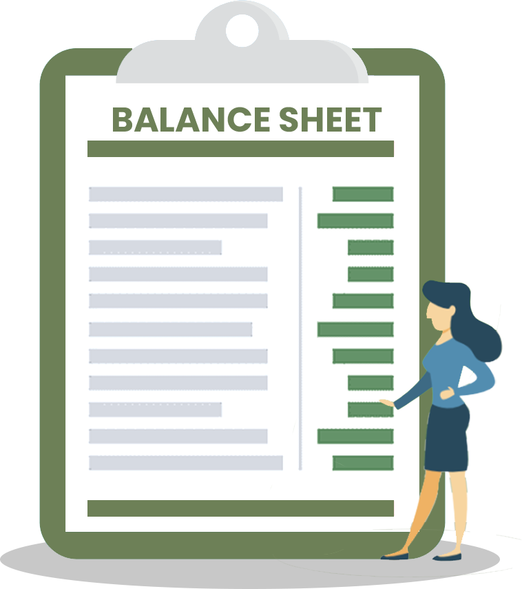 upkeep books balance sheet